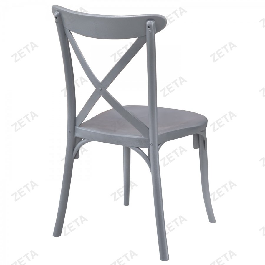 Стул пластиковый "Кантри" (серый)