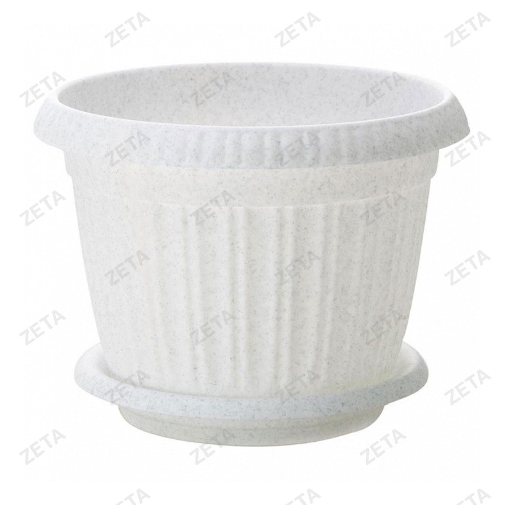 Горшок для цветов диаметром 420 мм., 24,6 л. с поддоном "Basil"