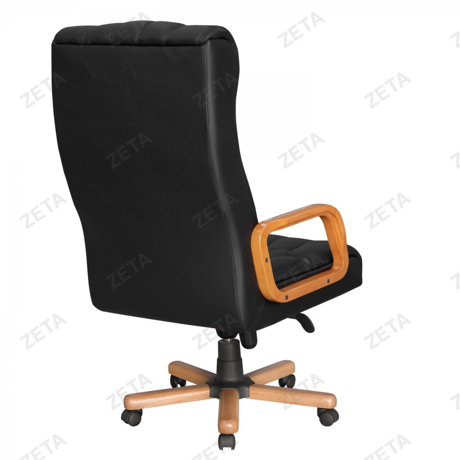 Кресло Честерфилд кзам АОД подл.дер.Президент, крест.дерево