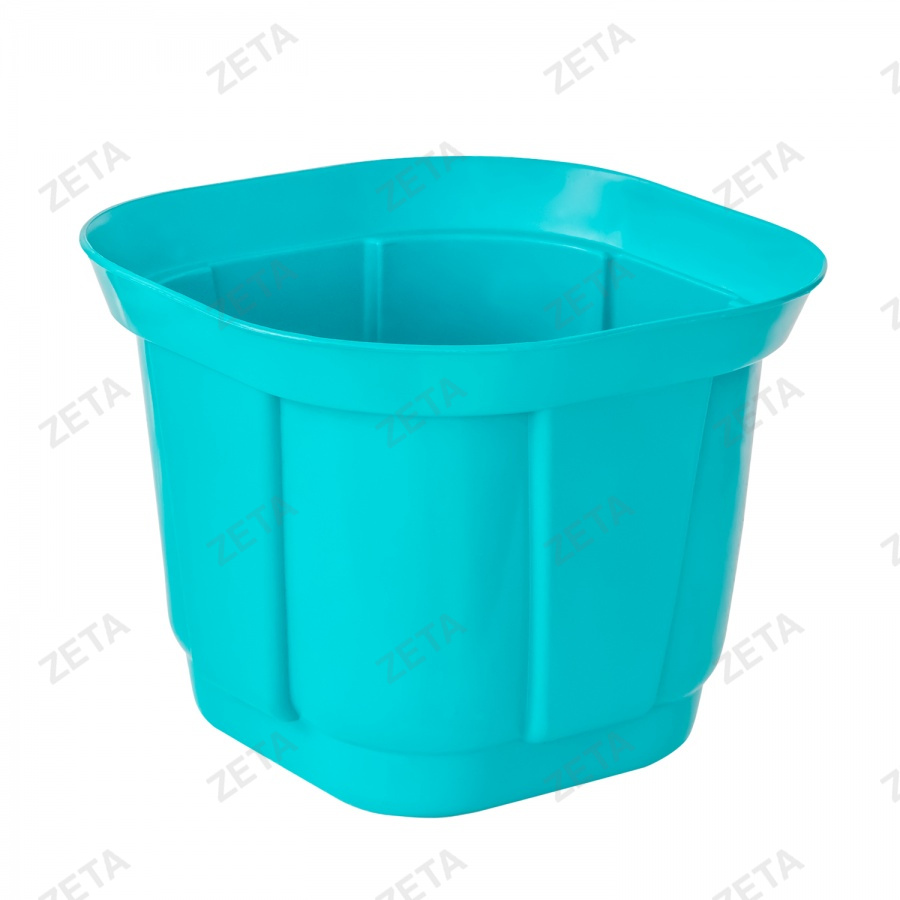 Горшок квадратный, цветной "Б" (29 см) - изображение 4