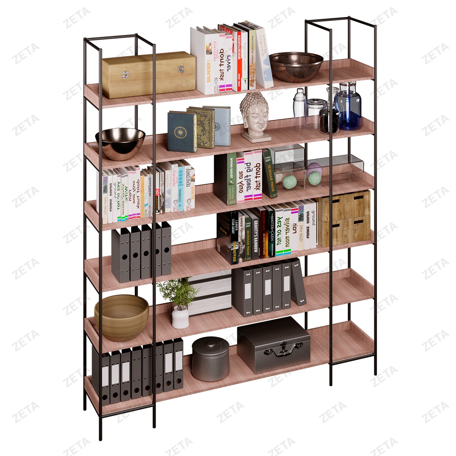 Стеллаж "Юстас" (6 полок)