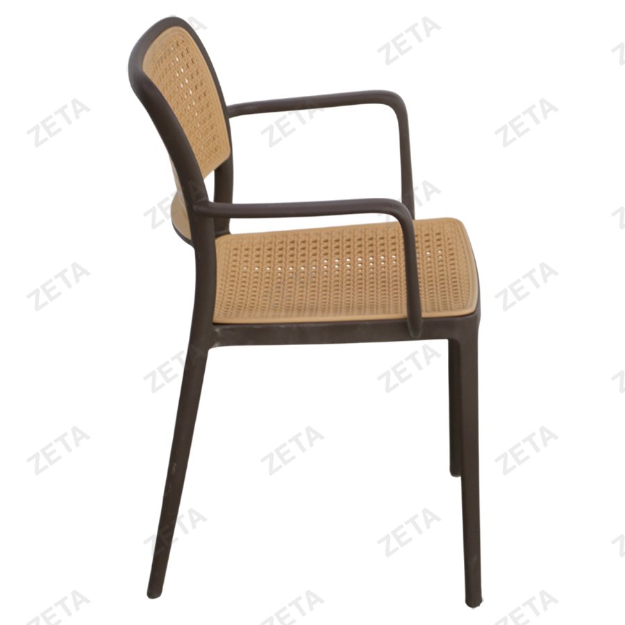 Стул THDC682 (коричнево-бежевый) (ВИ)