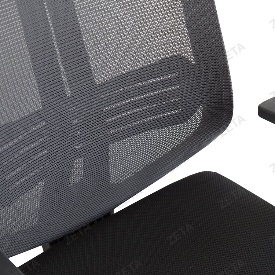 Кресло №032-L (чёрная сетка) (ВИ)