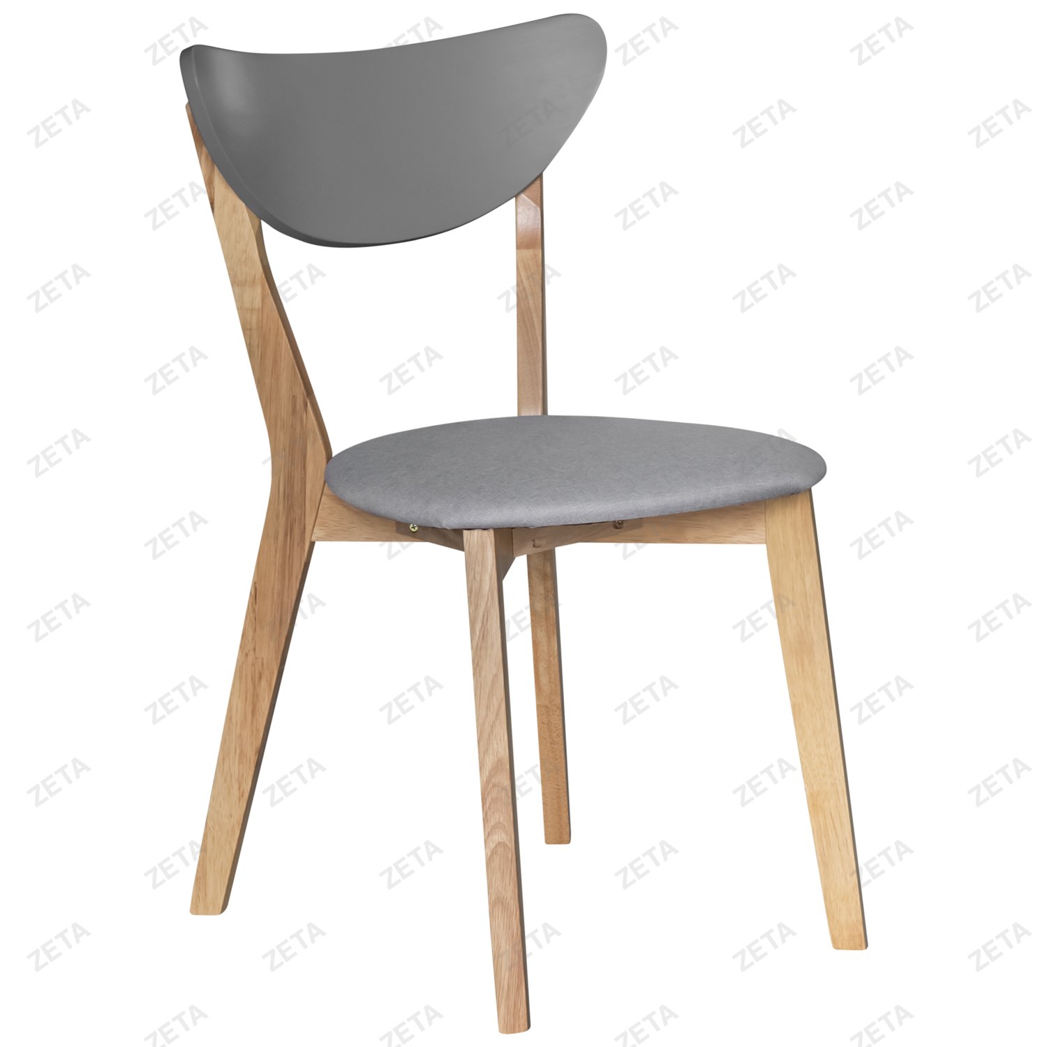 Стул №RH371C (серый) (Малайзия) - изображение 1