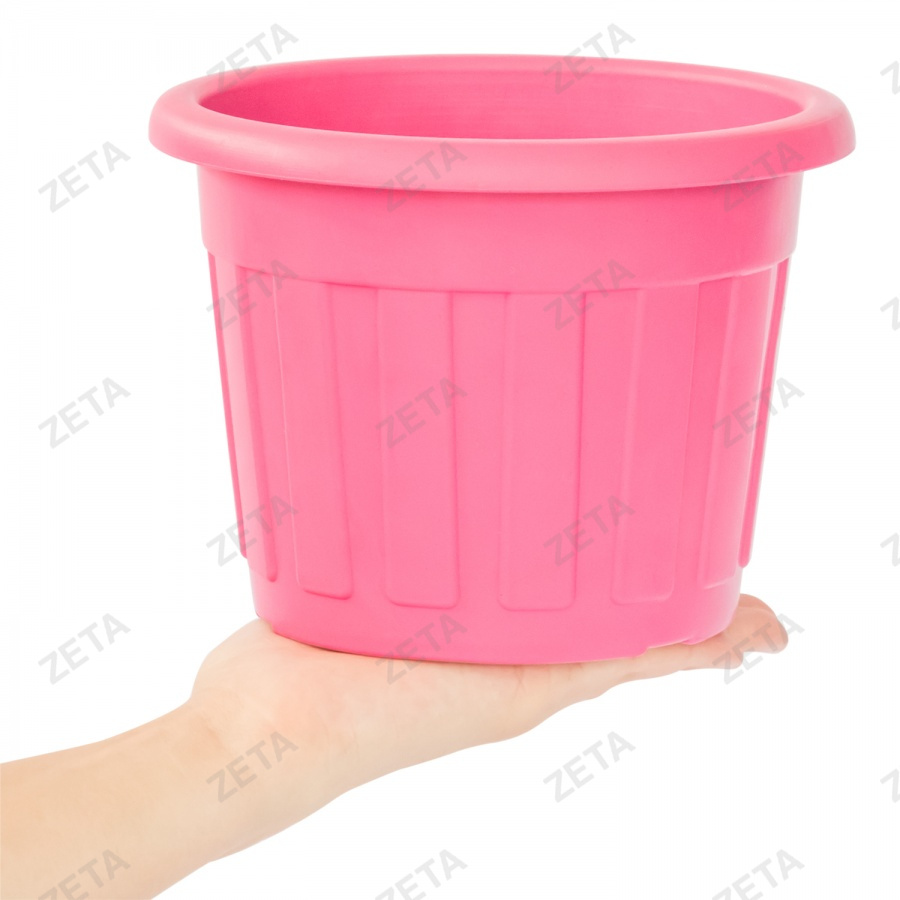 Горшок для цветов, цветной "М" (d190)