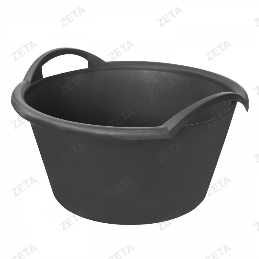Таз пластиковый, чёрный (11 л.)