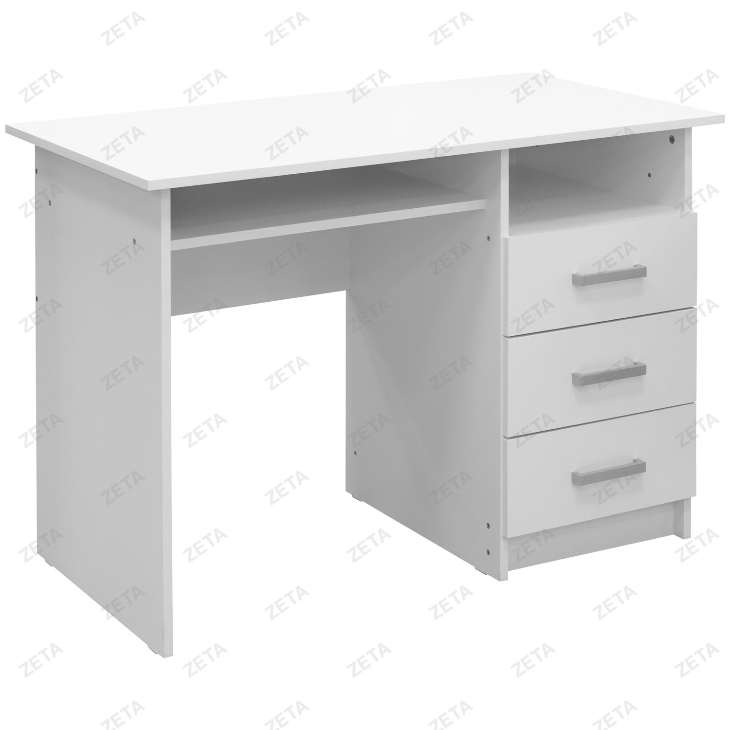 Стол письменный "С-02" №00-00118576 (белый) (РФ) - изображение 1