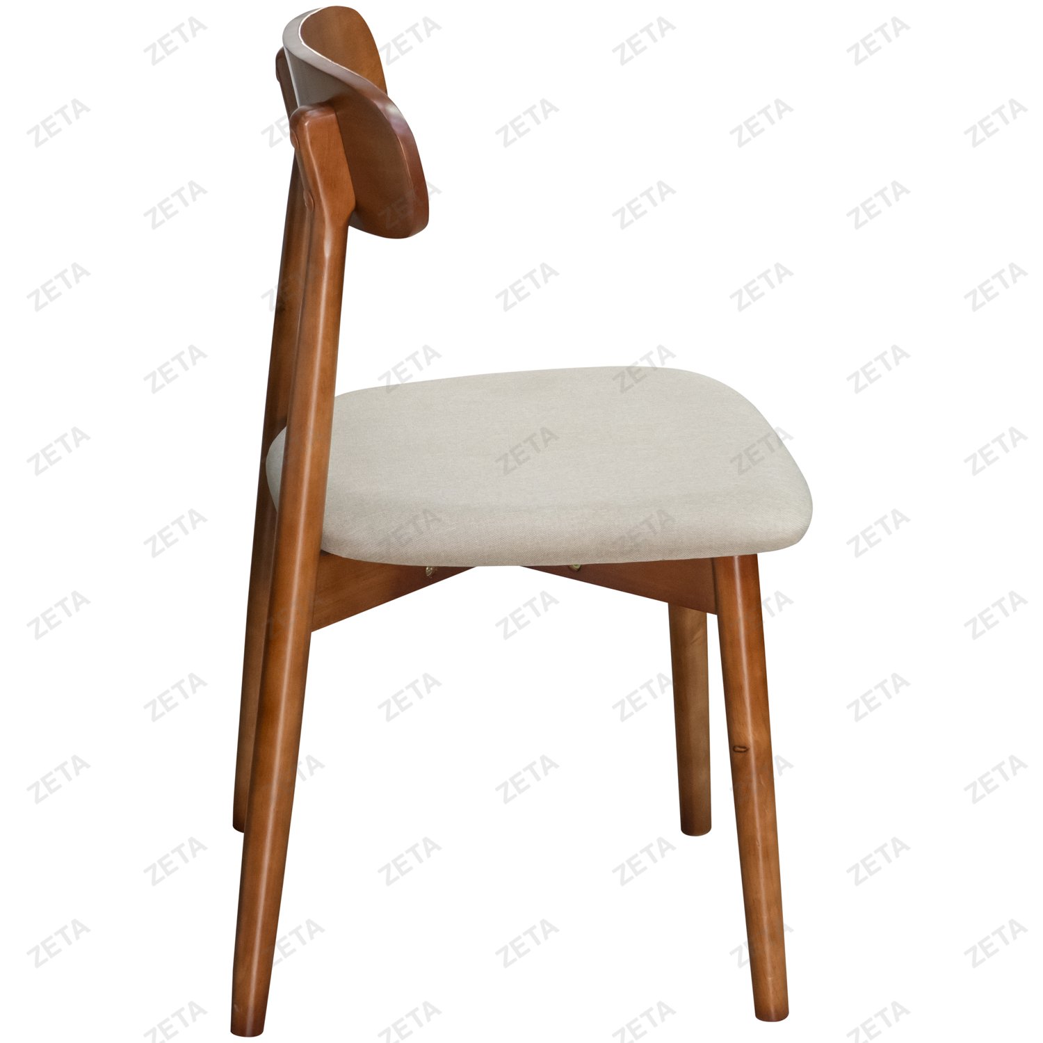 Стул KJC5542 (бежевый/орех) (ВИ)