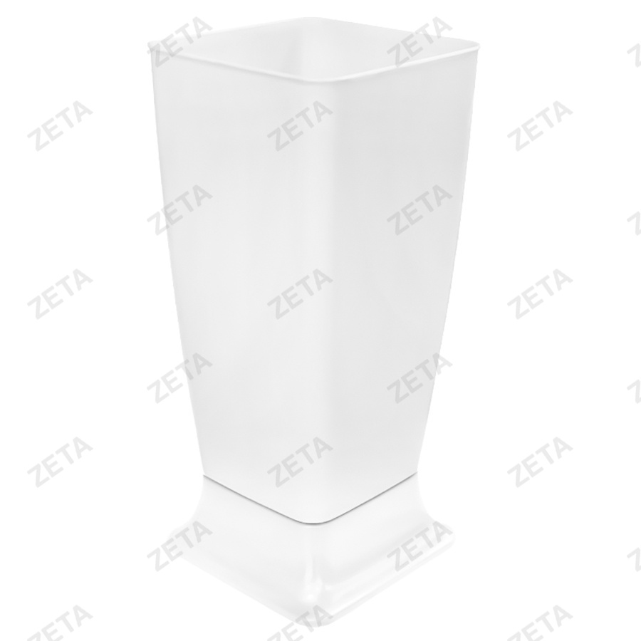 Ваза для цветов с поддоном "Фиори" (белая)