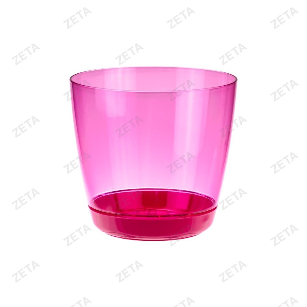 Кашпо диаметром 140 мм., 1,5 л. "Орхидея" с поддоном, модель М 3050