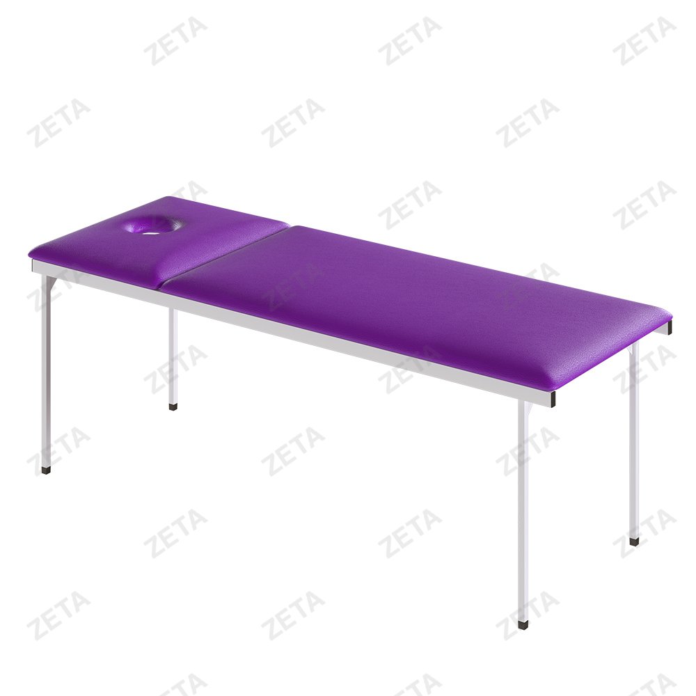 Кушетка с регулируемым подголовником, 6 ножек (с вырезом) - изображение 3