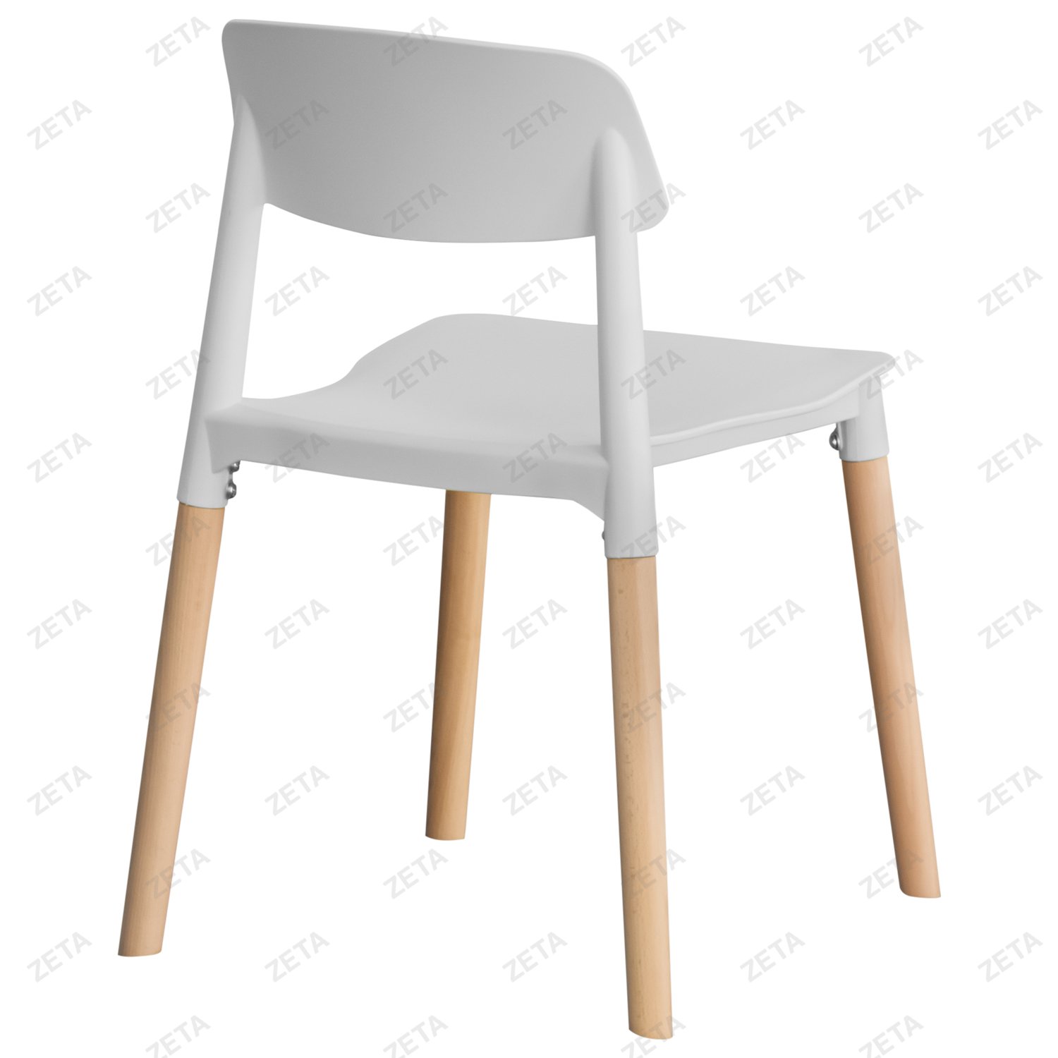 Стул "С22" пластиковый (белый) (ВИ)