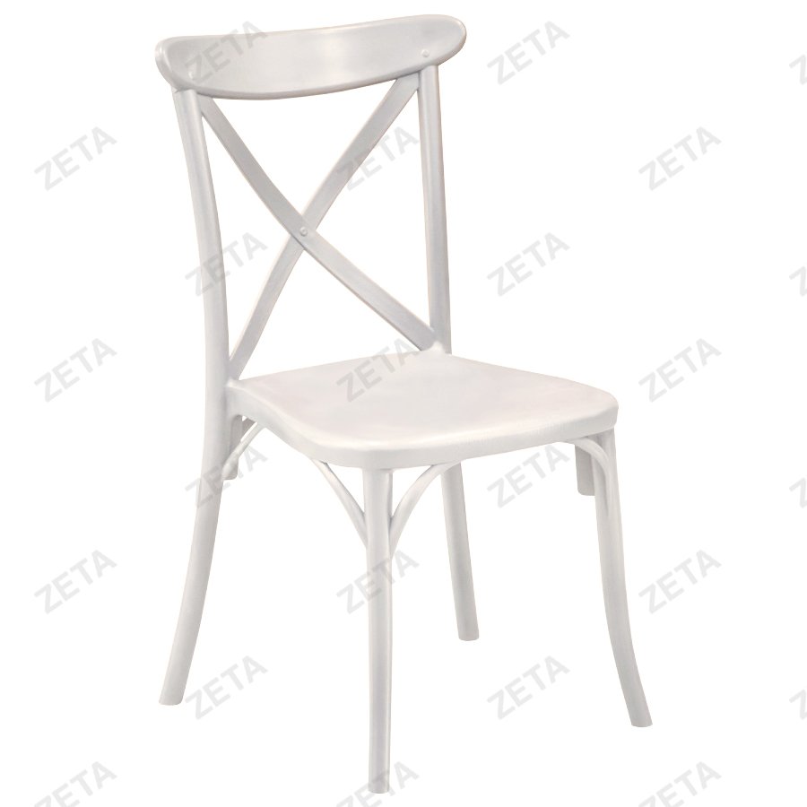 Стул пластиковый "Кантри" (белый) - изображение 1