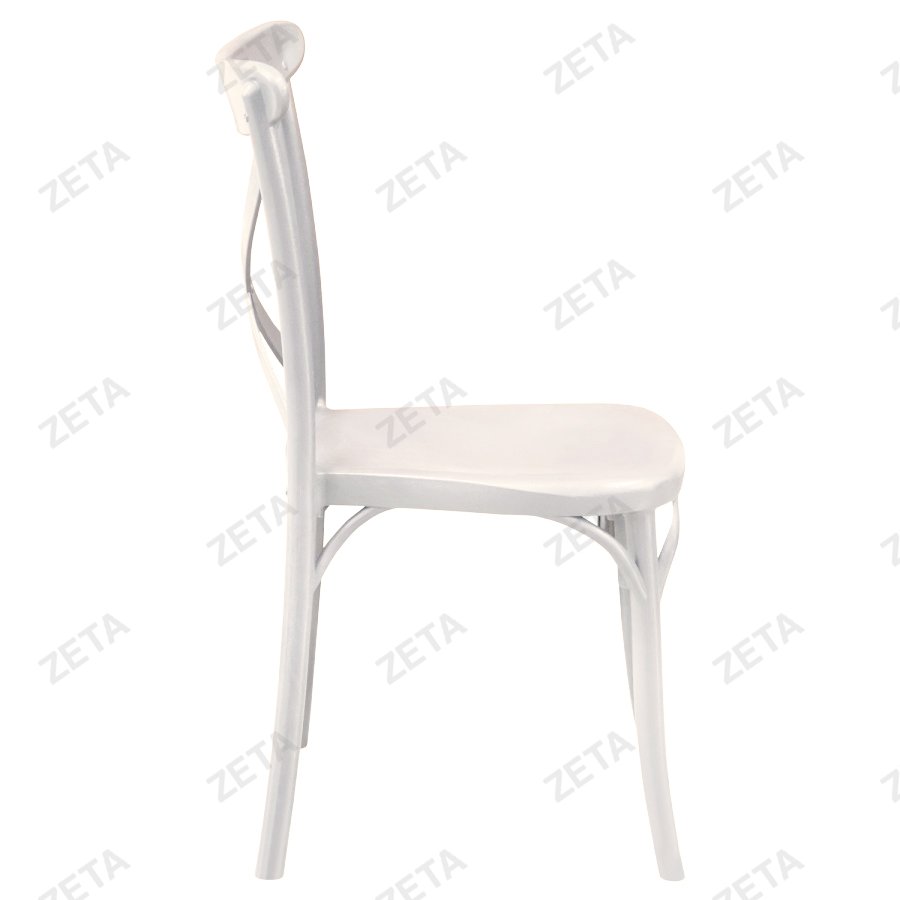 Стул пластиковый "Кантри" (белый)