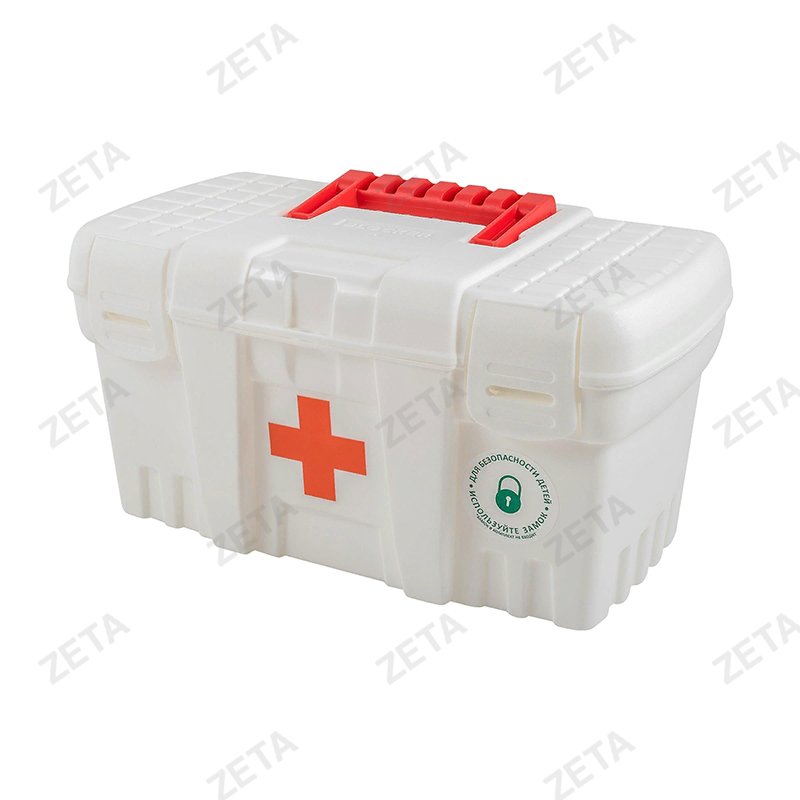 Контейнер-аптечка Keeplex Family doctor с защелкой и ручкой 26,5*15,5*14 см - изображение 1