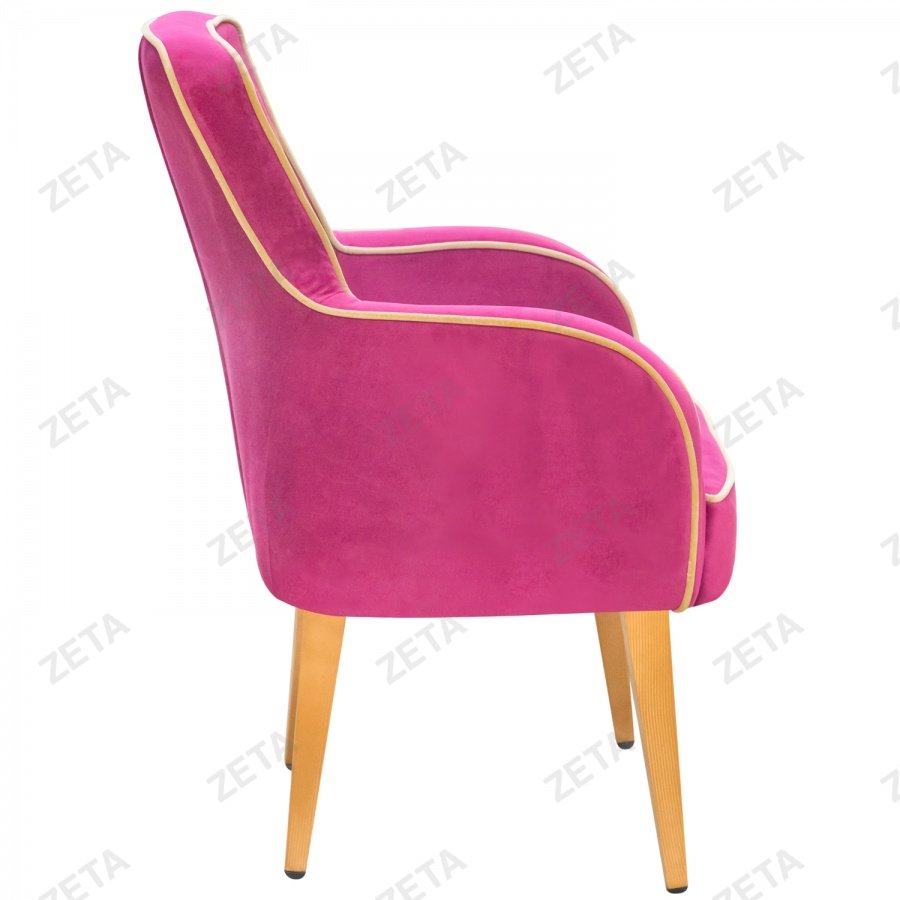 Кресло "Фрида" (металлические ножки текстуры дерева)