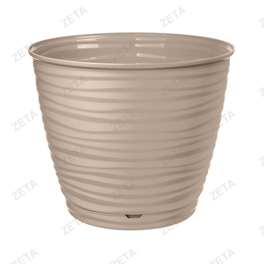 Горшок для цветов 2,6 л. Saffron с поддоном №221610217