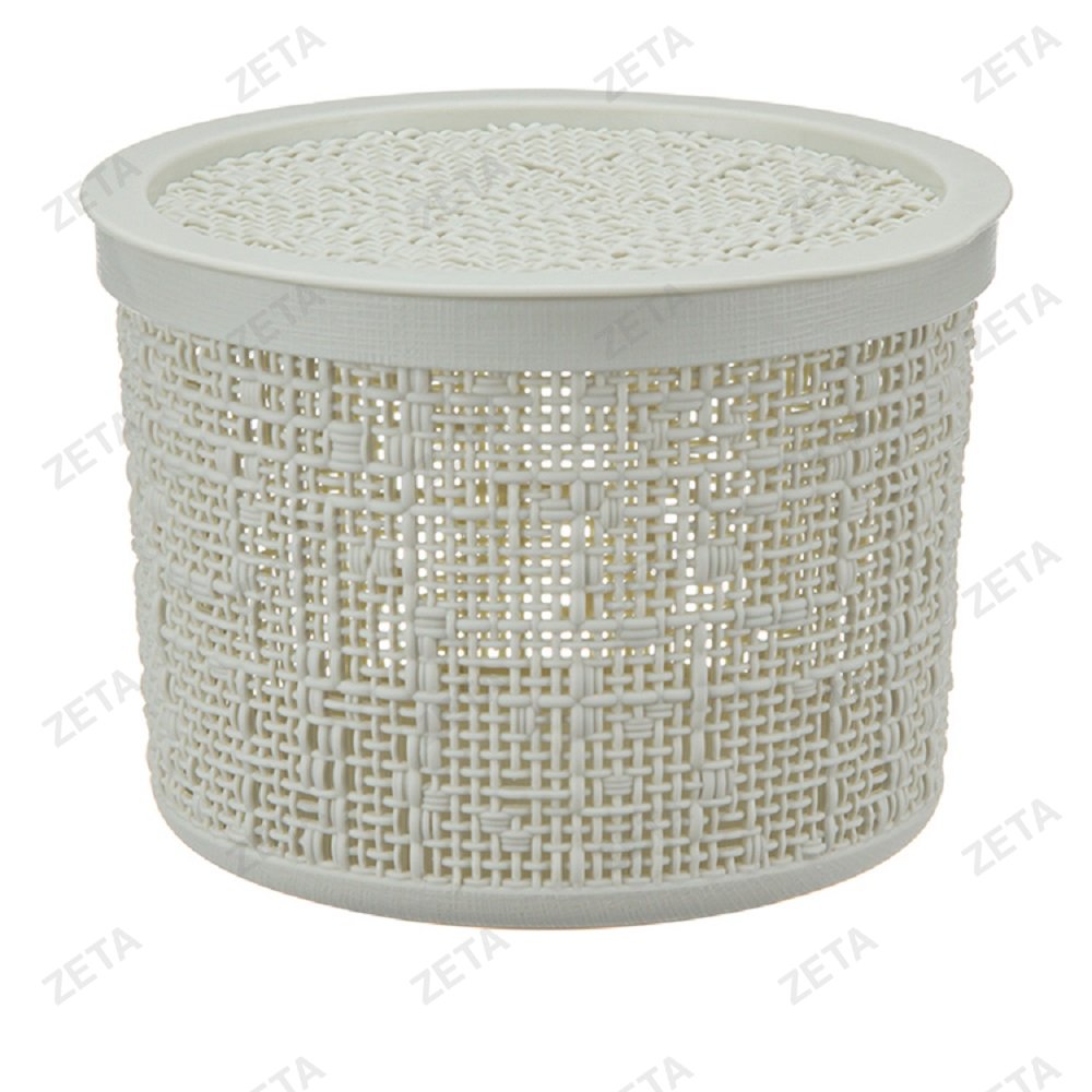 Коробка с крышкой d 17 2 л. "Бязь"