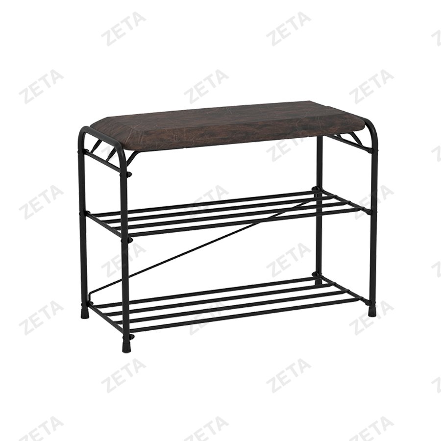 Подставка для обуви "Альфа 23" с сиденьем (цвет на выбор)