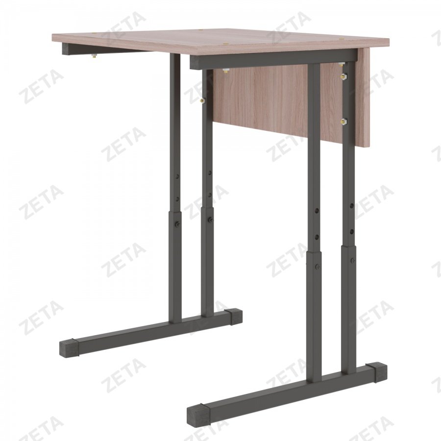 Парта школьная 1-местная (регулируемая высота)