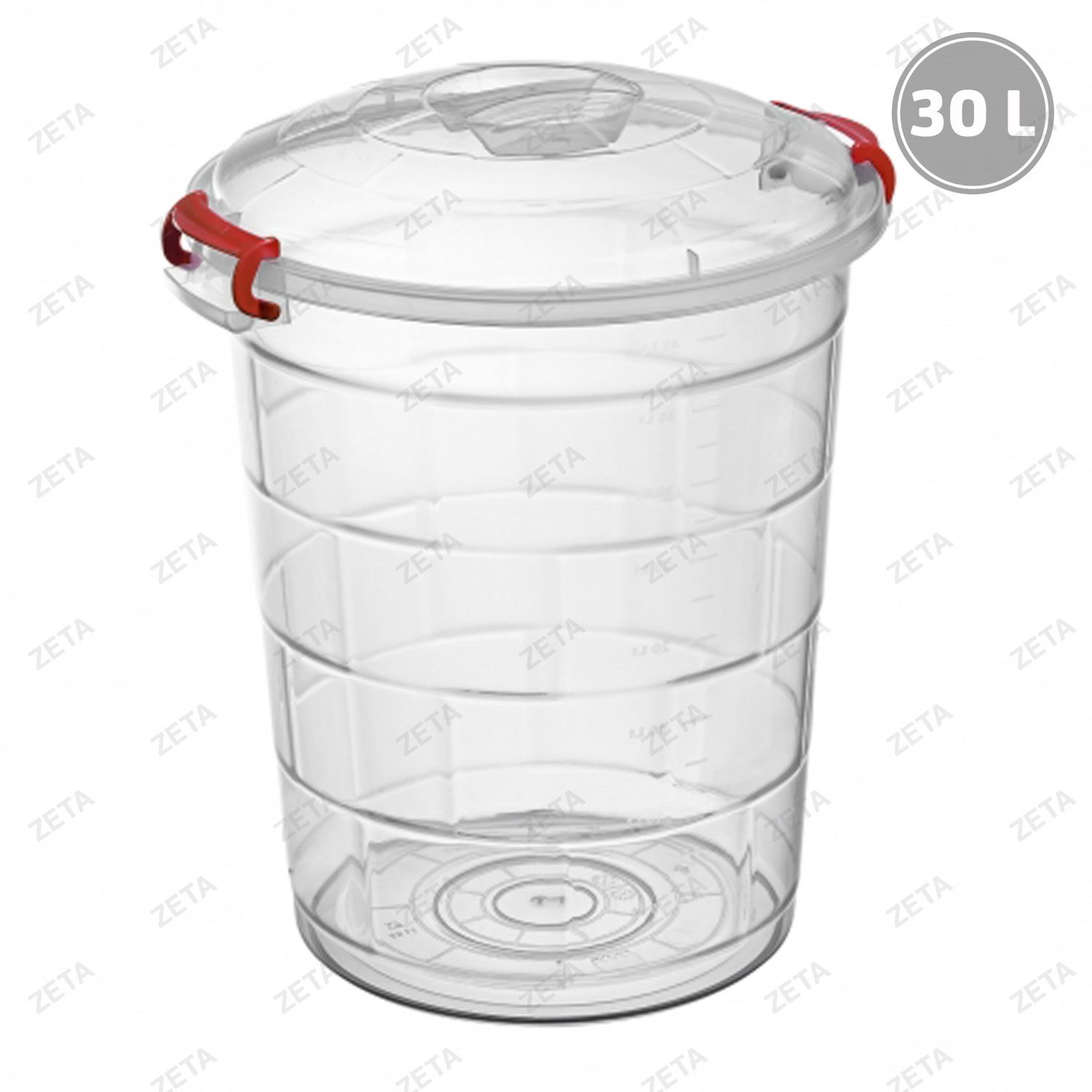 Контейнер-ведро с крышкой 30 л. №1112 90