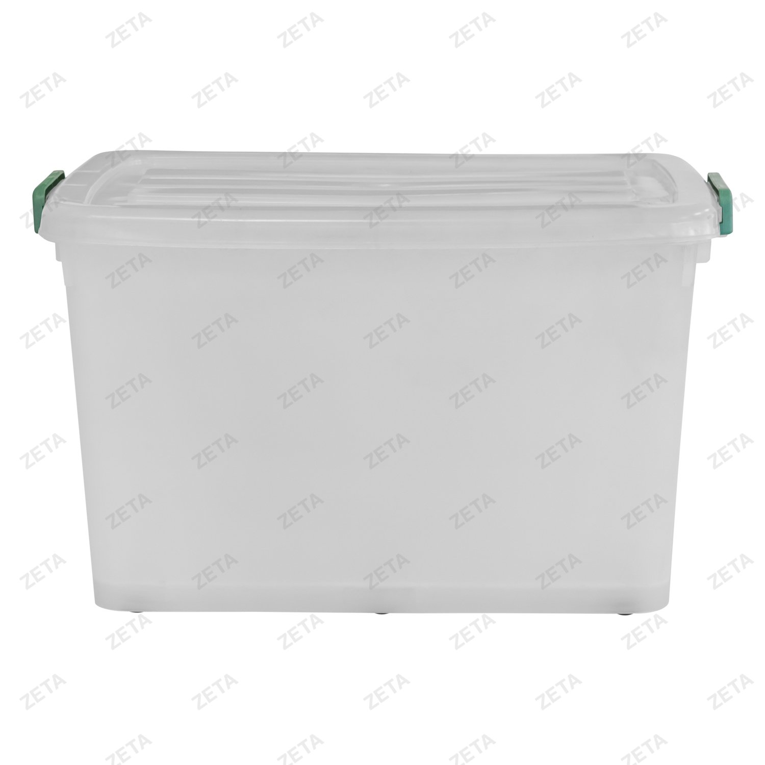 Контейнер пищевой с цветной крышкой на колесиках (пищевой пластик) (82 л.)