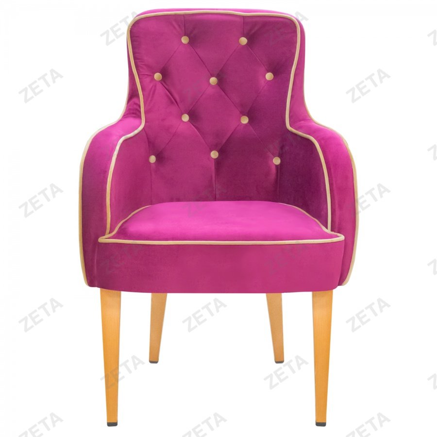 Кресло "Фрида" (металлические ножки текстуры дерева)