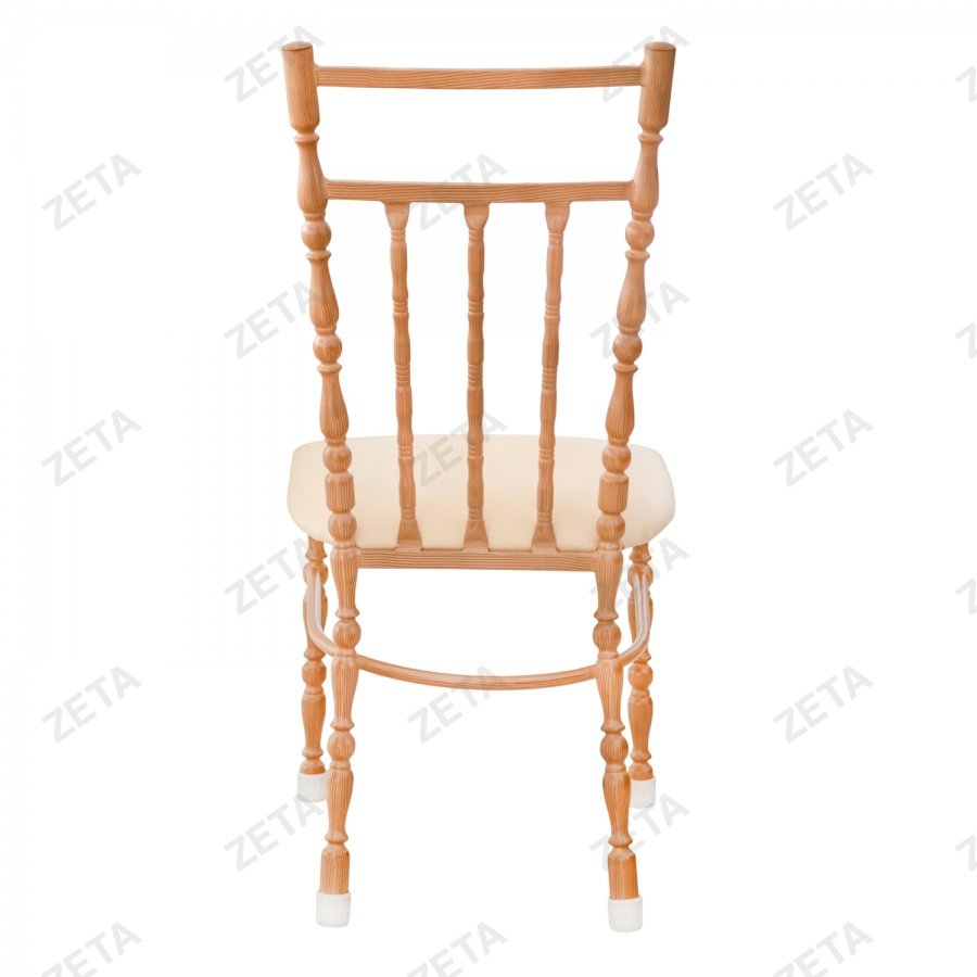 Стул "Мод.150" (покраска под дерево и вальцованная труба)