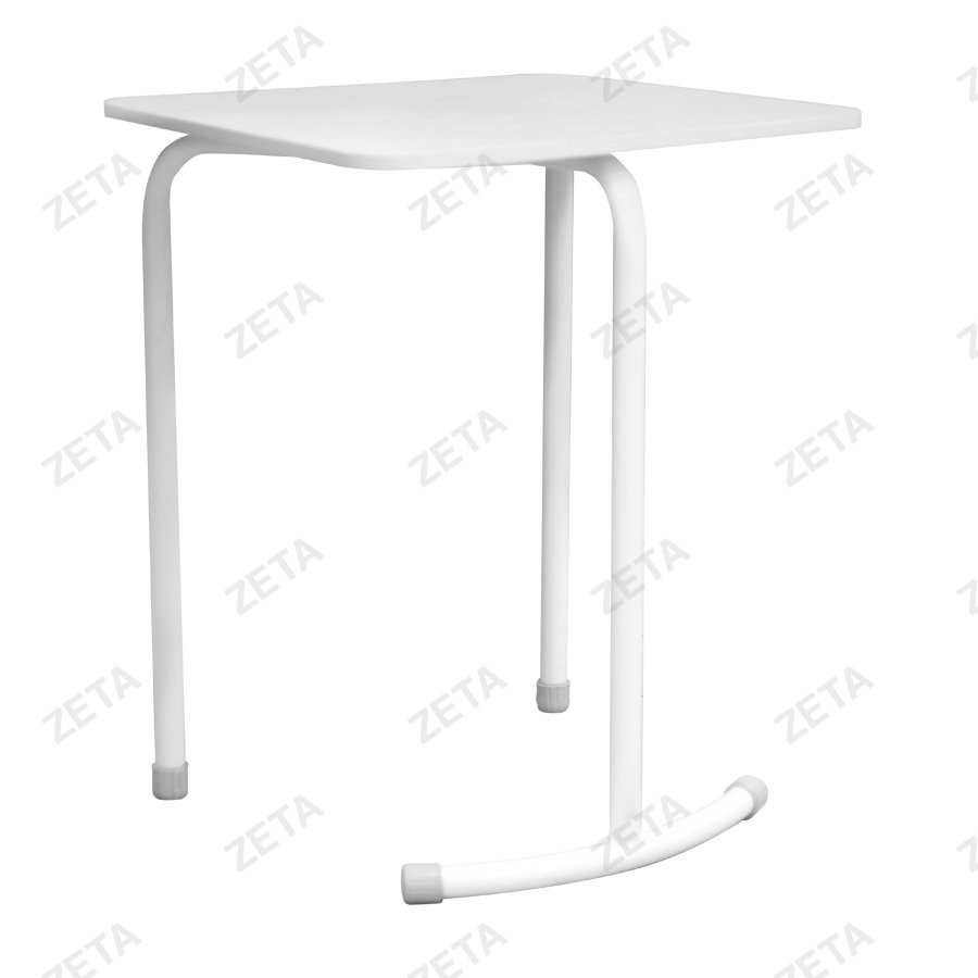 Парта школьная на 3-х ножках (1-местная с закруглённые углами) цвет Стандарт - изображение 1