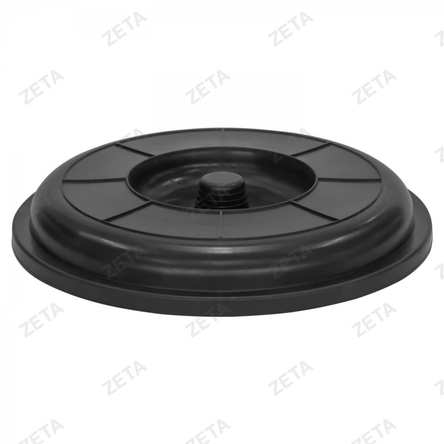 Крышка для пластикового ведра 16 л. D 325 мм (чёрная - непищевая)