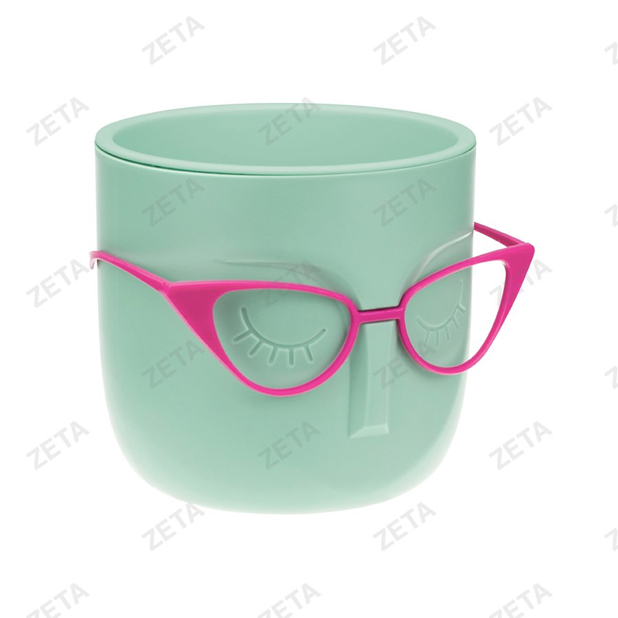 Кашпо 650 мл. d115 мм. "Мари" со вставкой