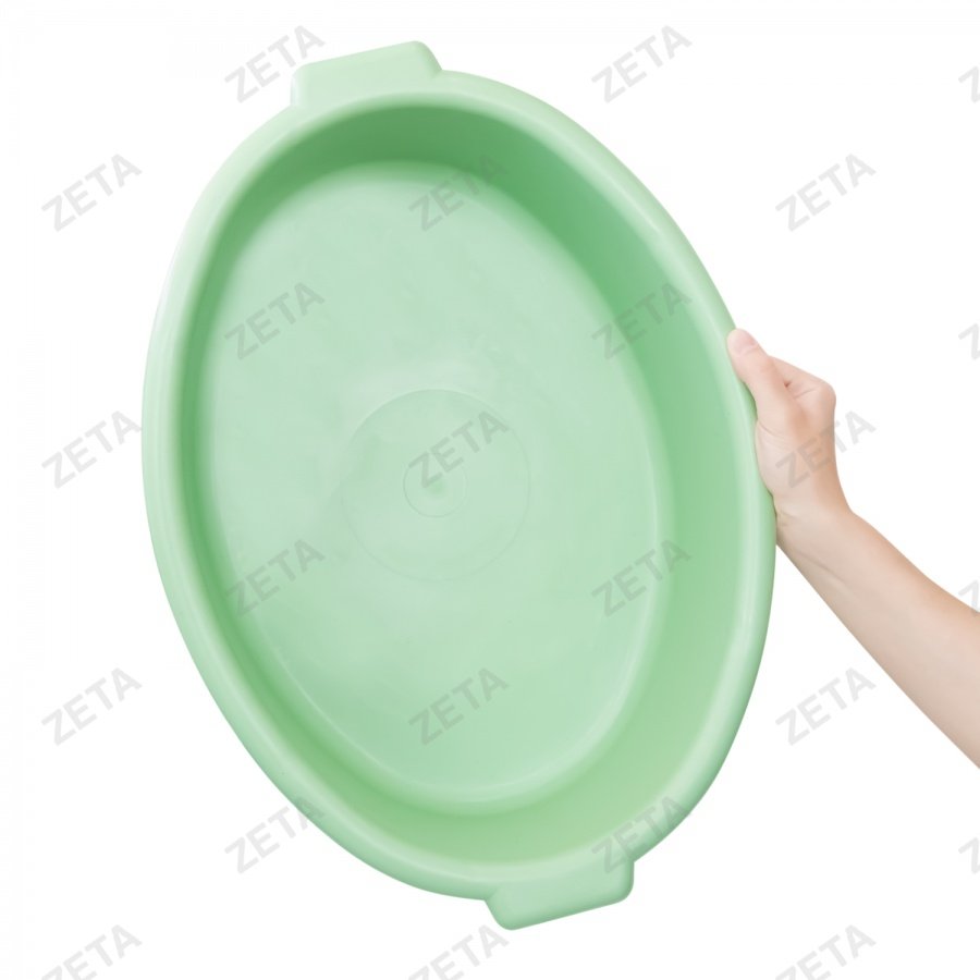 Таз пластиковый овальный, цветной (пищевой пластик) (14 л.)