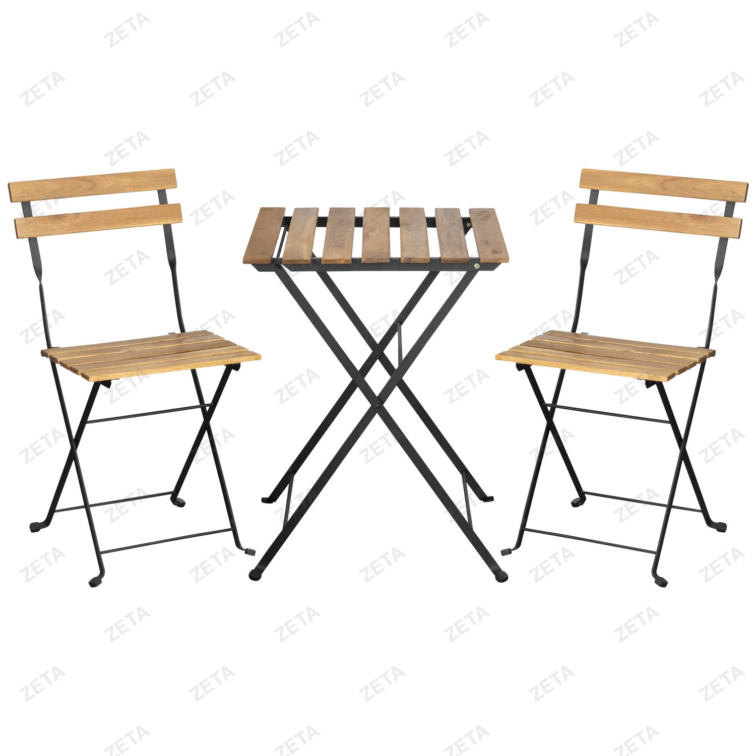 Набор складной:стол+2 стула №BSA72F (Вьетнам)