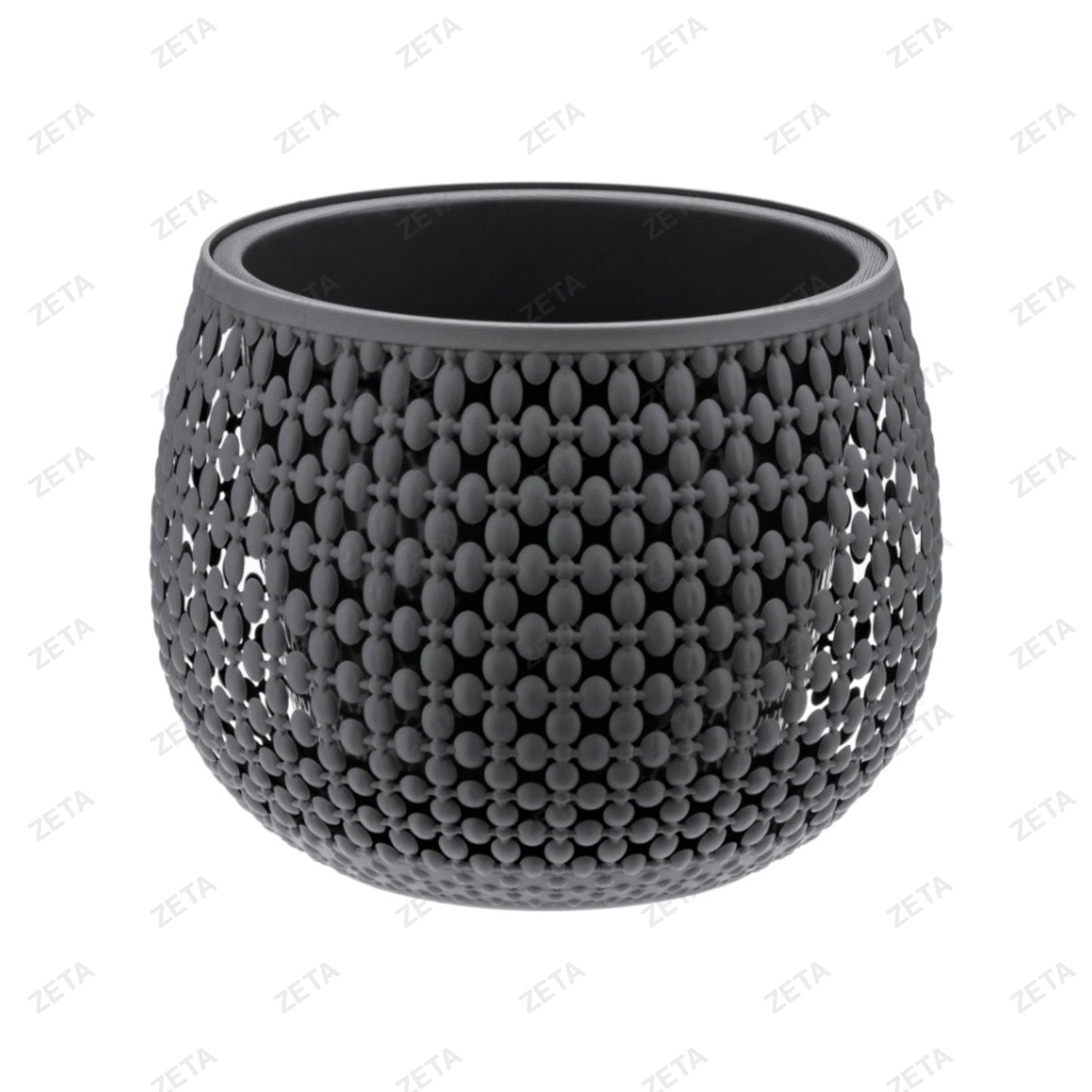 Кашпо 4 л. 290 мм. с вставкой "Пирула" М 3101