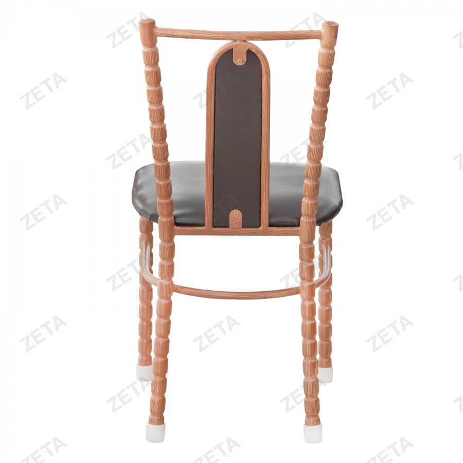 Стул "Мод.151" (покраска под дерево и вальцованная труба)