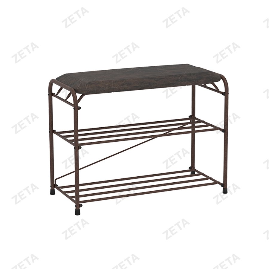 Подставка для обуви "Альфа 23" с сиденьем (цвет на выбор)