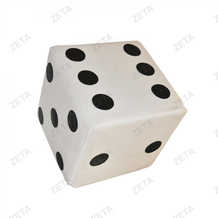 Пуфик с аппликацией "Кости" - изображение 2