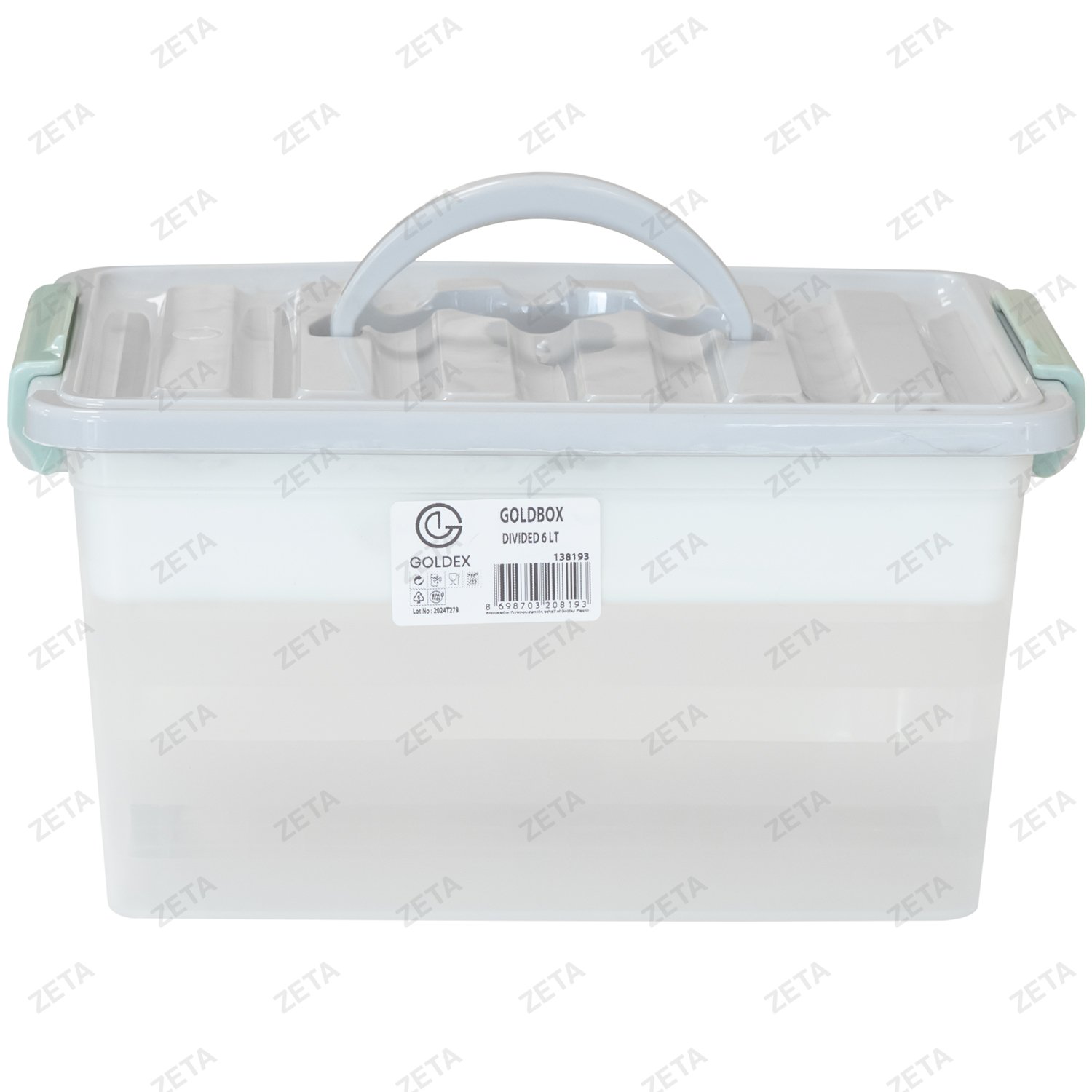 Контейнер с крышкой 6 л №138193 (Туркменистан)