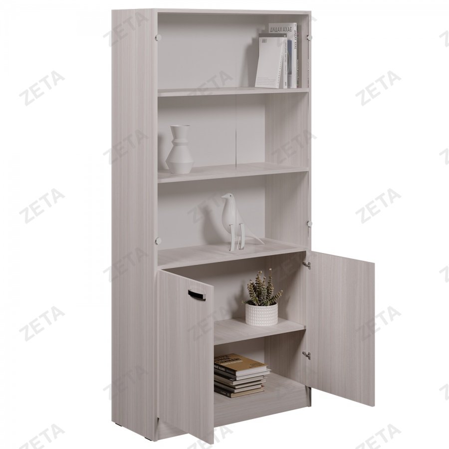 Стеллаж полузакрытый "КУЛ ШС-1" (со стеклом)