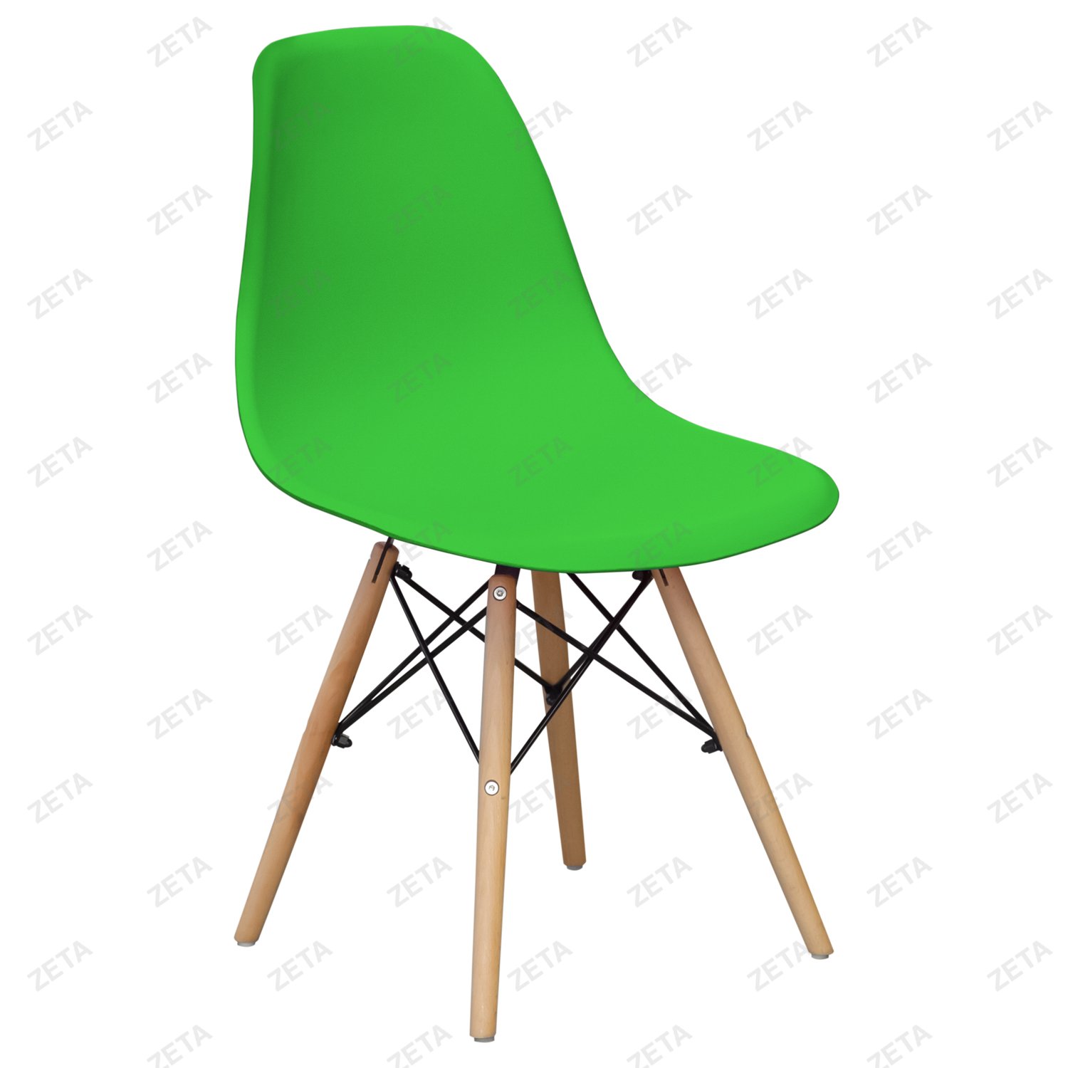 Стул пластиковый "C06" (зелёный) - изображение 1