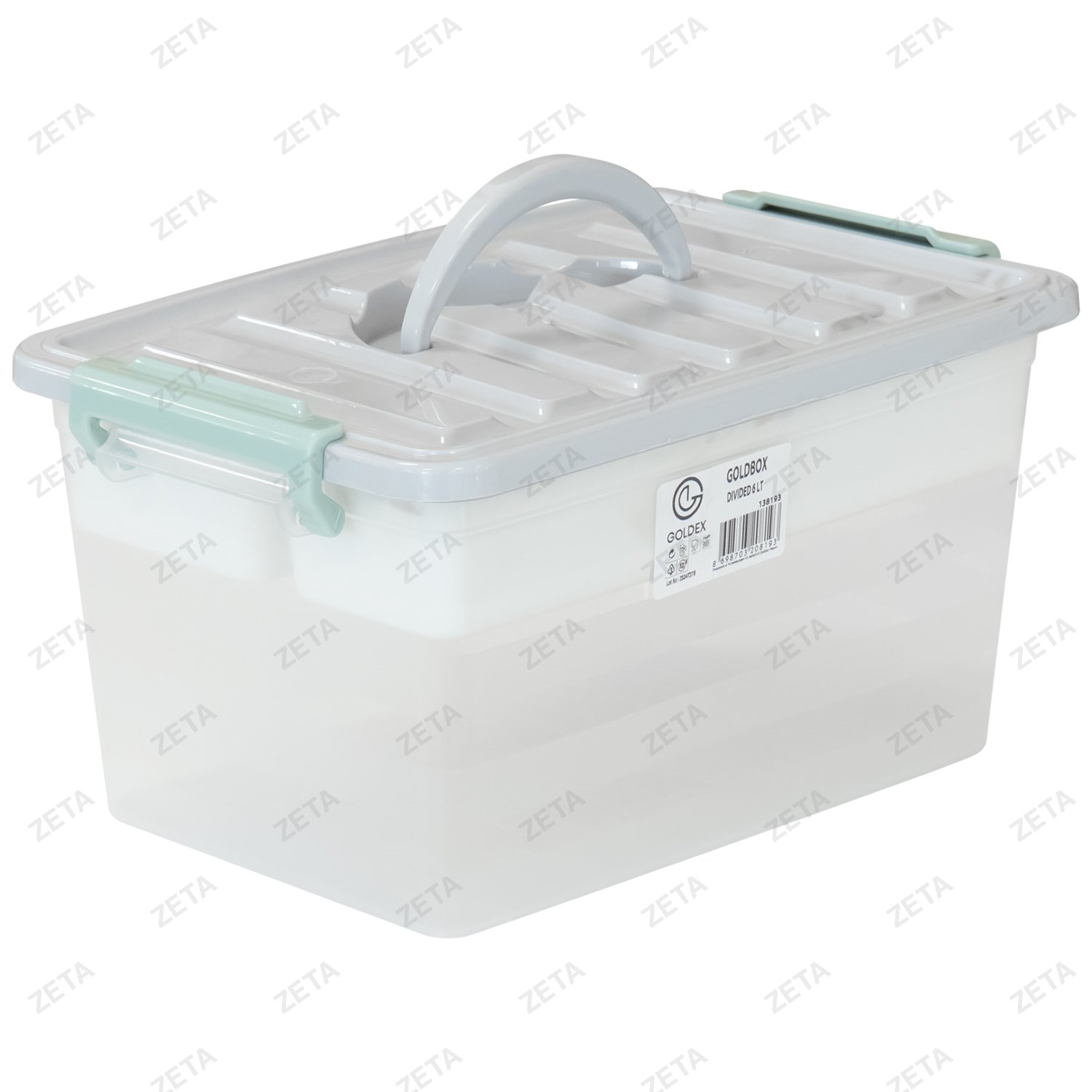 Контейнер с крышкой 6 л №138193 (Туркменистан) - изображение 1