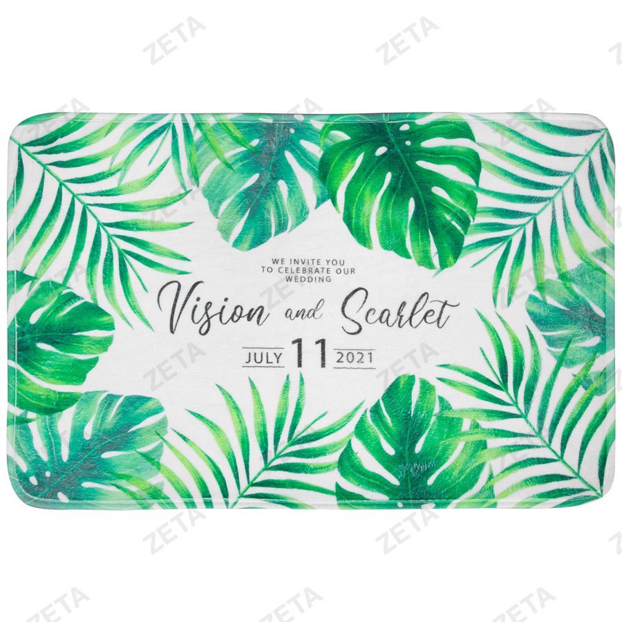 Коврик для ванной 50*80 см №HDC133 (ВИ)