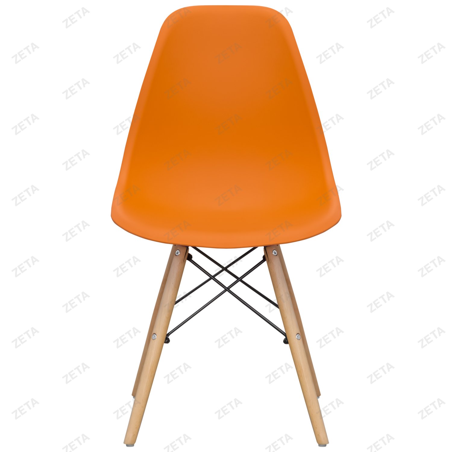 Стул пластиковый "C06" (оранжевый)