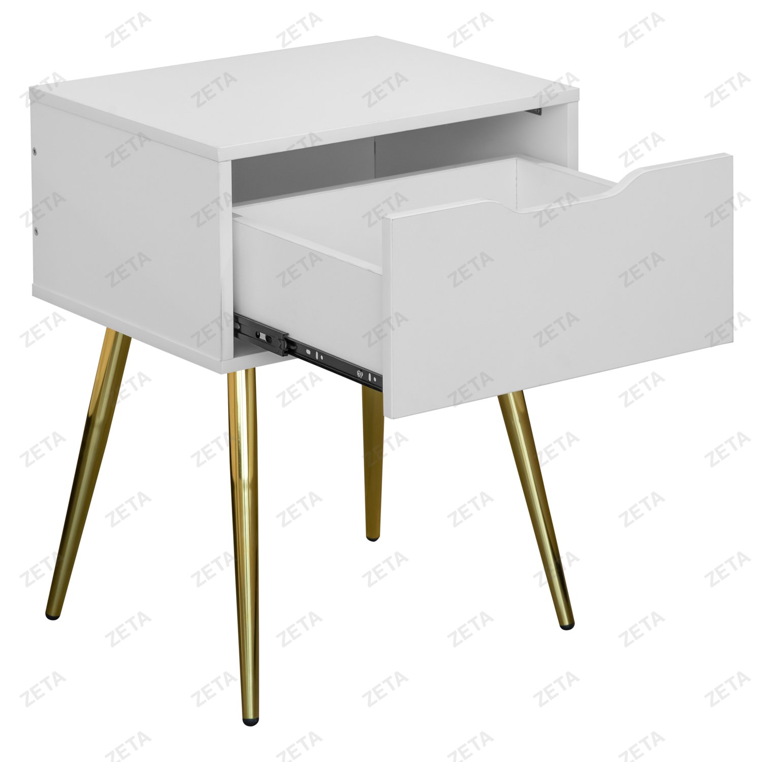 Тумба прикроватная "Лоран" (люкс цвета) (ножки №DS-A1502)