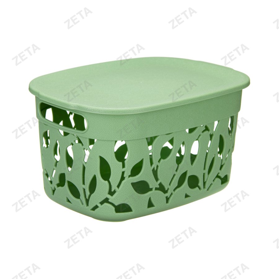 Коробка 5,5 л.с крышкой "Флора" №М 2362