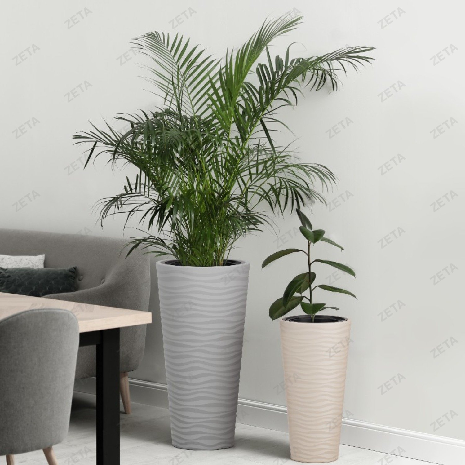 Кашпо 25 л. "Оазис" со вставкой 5 л.