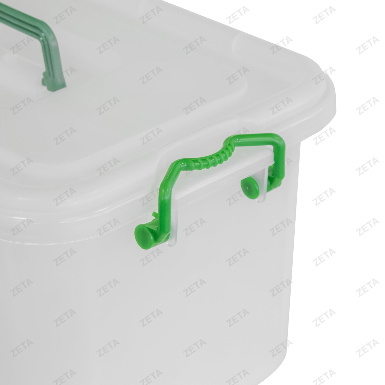 Контейнер пищевой прозрачный (16 л.) с крышкой