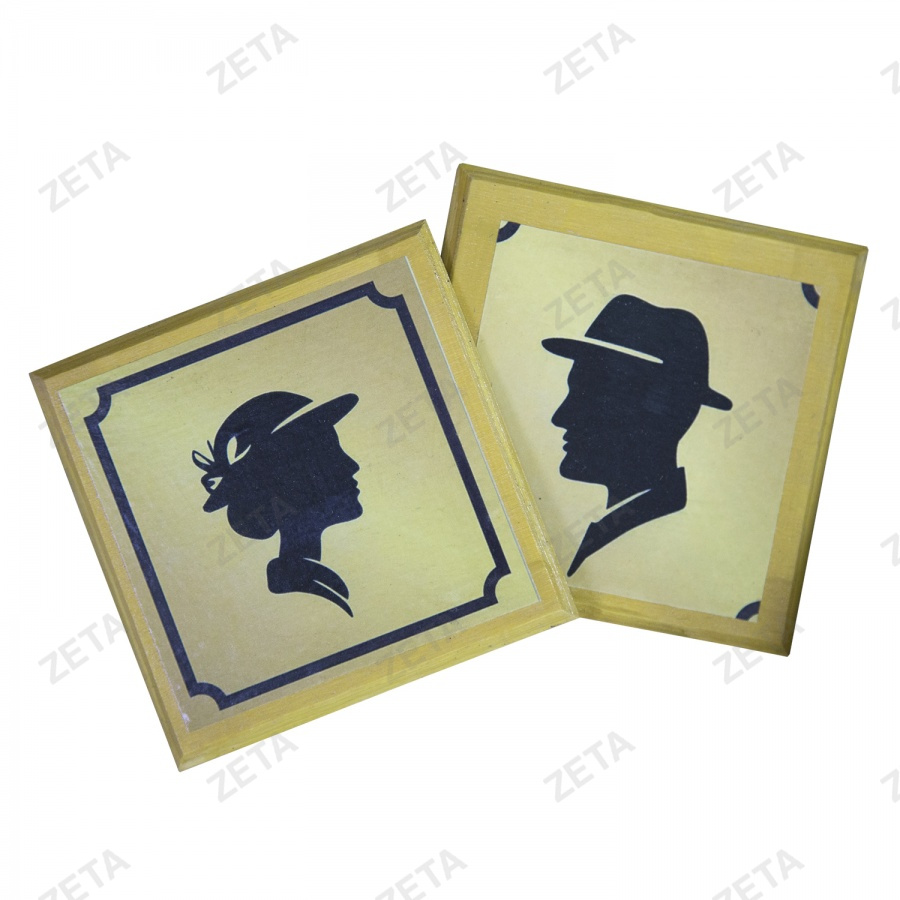 Мини-знак из фанеры 10х10