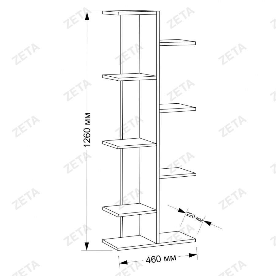 Стойка с полками "Светофор" - изображение 3