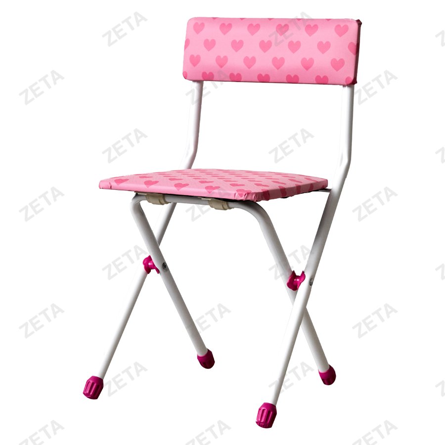 Стул детский складной №СТУ3/1 (розовый) (Ижевск-РФ) - изображение 1